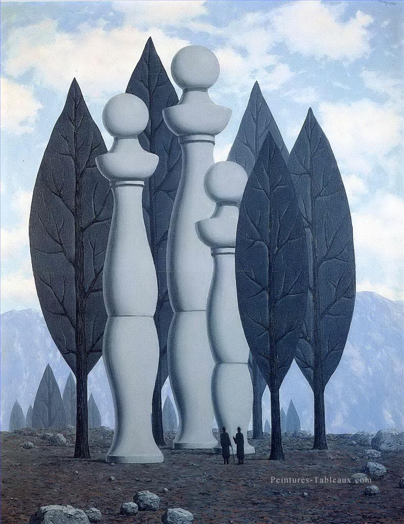 El arte de la conversación 1950 1 René Magritte. Pintura al óleo